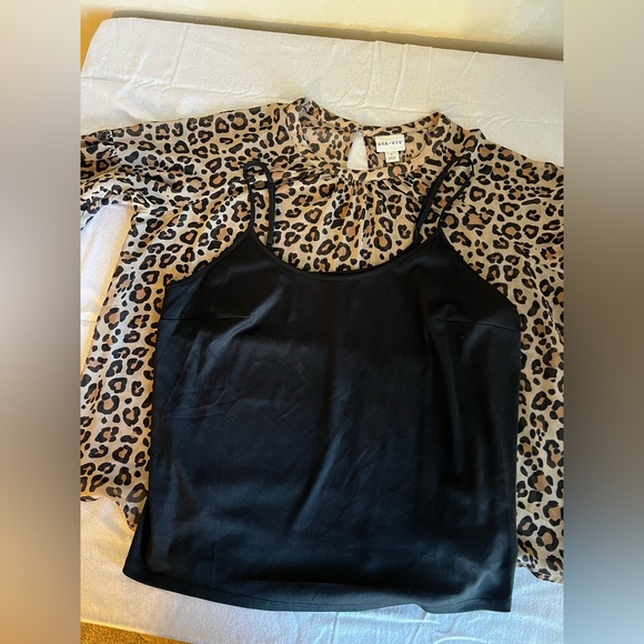 Ava & Viv Leopard Print Top - Picture 5 of 8